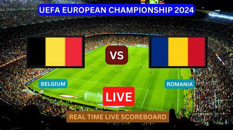 Belgium vs Romania live updates .